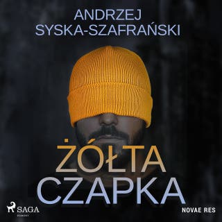 Żółta czapka – okładka audiobooka, autor Andrzej Syska-Szafrański