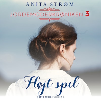 Højt spil – omslag til lydbogen af Anita Strøm