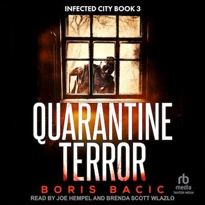 Quarantine Terror – omslag til lydbogen af Boris Bacic