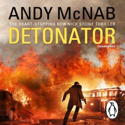 Detonator – omslag til lydbogen af Andy McNab