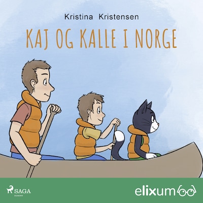 Kaj og Kalle 2 – omslag til lydbogen af Kristina Kristensen