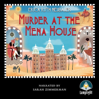 Murder at the Mena House – omslag til lydbogen af Erica Ruth Neubauer