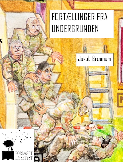 Fortællinger fra undergrunden – omslag til lydbogen af Jakob Brønnum