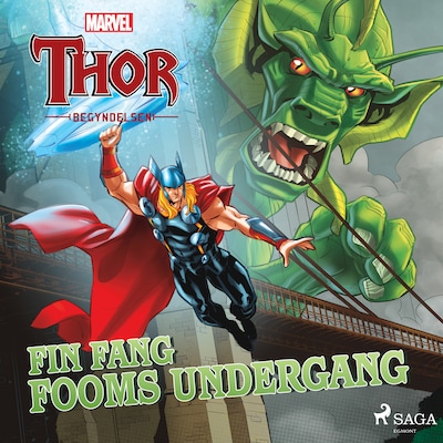 Thor - Begyndelsen - Fin Fang Fooms undergang – omslag til lydbogen af Marvel