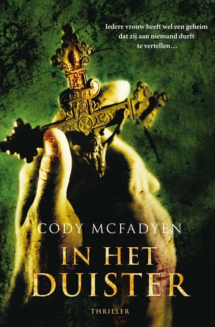 In het duister – omslag van het luisterboek van Cody Macfadyen