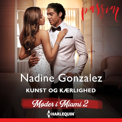Kunst og kærlighed – omslag til lydbogen af Nadine Gonzalez