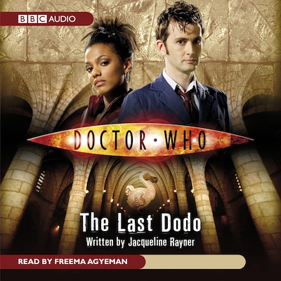 Doctor Who: The Last Dodo – omslag til lydbogen af Jacqueline Rayner