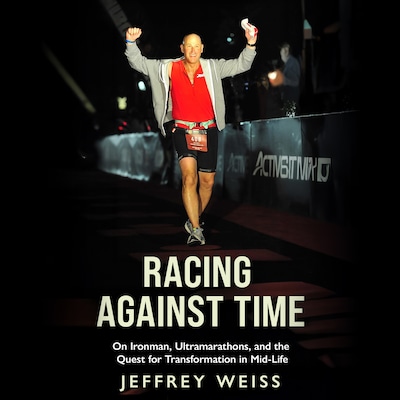 Racing Against Time – omslag til lydbogen af Jeffrey Weiss