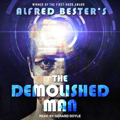 The Demolished Man – omslag til lydbogen af Alfred Bester