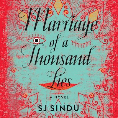 Marriage of a Thousand Lies – omslag til lydbogen af SJ Sindu