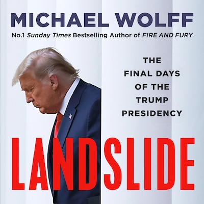 Landslide – omslag til lydbogen af Michael Wolff