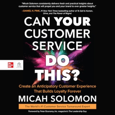Can Your Customer Service Do This? – omslag til lydbogen af Micah Solomon