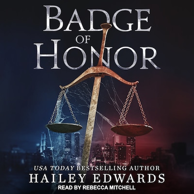Badge of Honor – omslag til lydbogen af Hailey Edwards