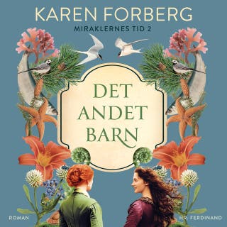 Det andet barn – omslag til lydbogen af Karen Forberg