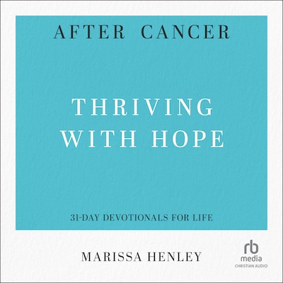After Cancer – omslag til lydbogen af Marissa Henley