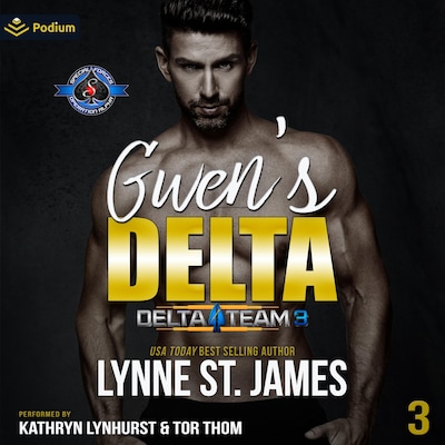 Gwen's Delta – omslag til lydbogen af Lynne St. James