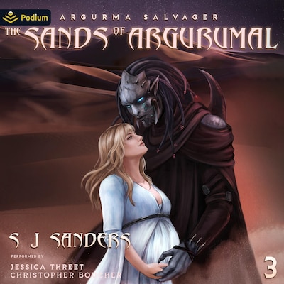 The Sands of Argurumal – omslag til lydbogen af S.J. Sanders