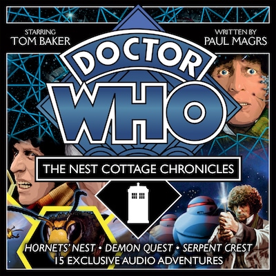 Doctor Who: The Nest Cottage Chronicles – omslag til lydbogen af Paul Magrs