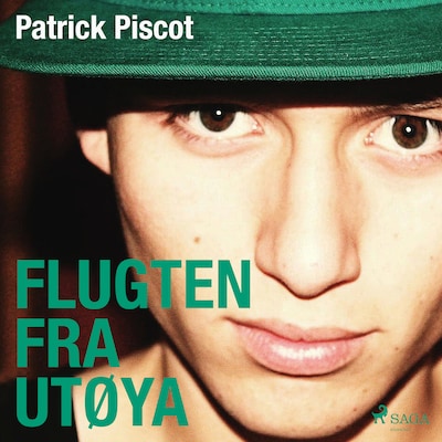 Flugten fra Utøya – omslag til lydbogen af Patrick Piscot
