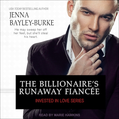 The Billionaire’s Runaway Fiancée – omslag til lydbogen af Jenna Bayley-Burke