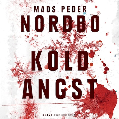 Kold angst – omslag til lydbogen af Mads Peder Nordbo