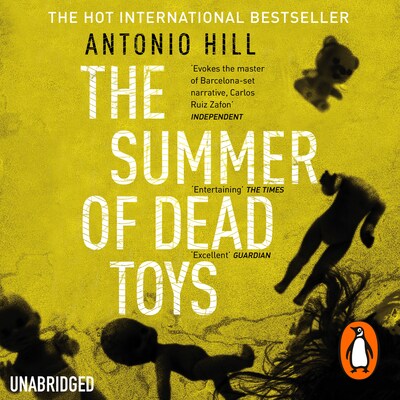 The Summer of Dead Toys – omslag til lydbogen af Antonio Hill