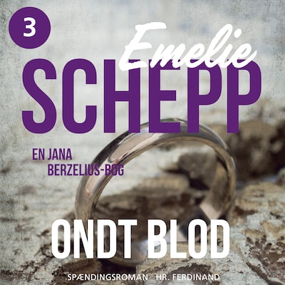 Ondt blod – omslag til lydbogen af Emelie Schepp