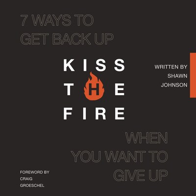 Kiss the Fire – omslag til lydbogen af Shawn Johnson