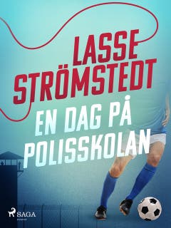 En dag på polisskolan – omslag till ljudboken av Lasse Strömstedt