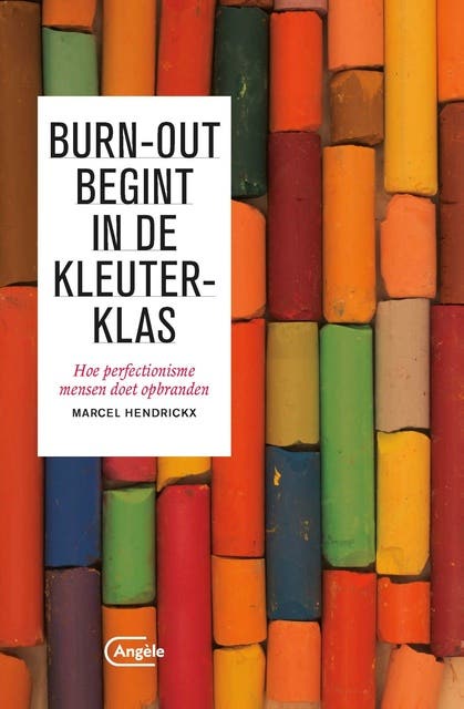 Burn Out begint in de kleuterklas – omslag van het luisterboek van Marcel Hendrickx