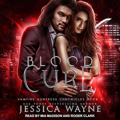 Blood Cure – omslag til lydbogen af Jessica Wayne