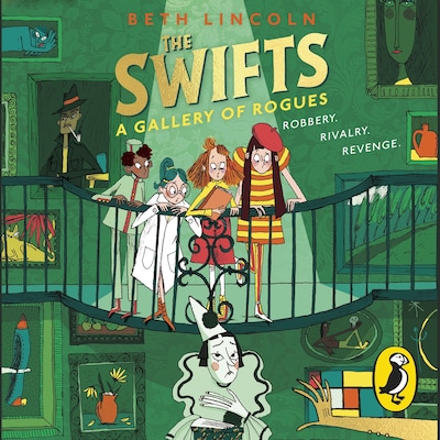 The Swifts: A Gallery of Rogues – omslag til lydbogen af Beth Lincoln