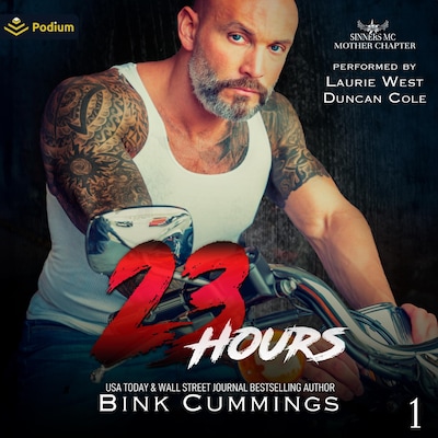 23 Hours – omslag til lydbogen af Bink Cummings