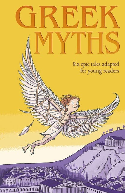 Greek Myths: Six Epic Tales Adapted for Young Readers – omslag til lydbogen af Claudia Martin