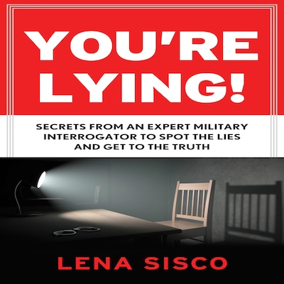 You're Lying – omslag til lydbogen af Lena Sisco