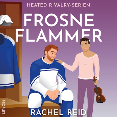 Frosne flammer – omslag til lydbogen af Rachel Reid