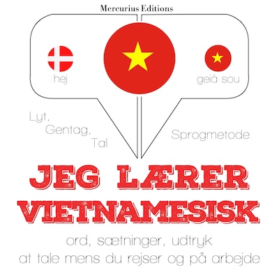Jeg lærer vietnamesisk – omslag til lydbogen af JM Gardner