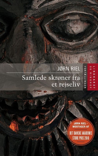 Samlede skrøner fra et rejseliv – omslag til lydbogen af Jørn Riel