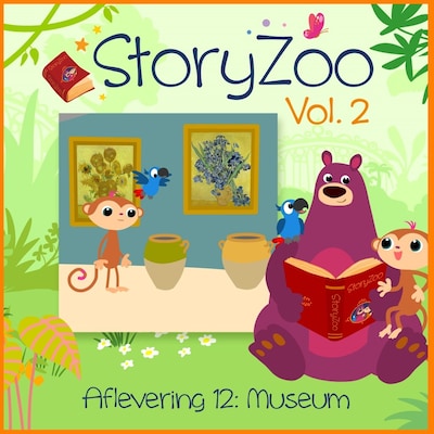 Museum – omslag van het luisterboek van StoryZoo