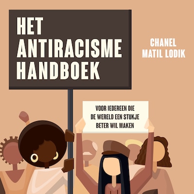 Het antiracismehandboek – omslag van het luisterboek van Chanel Matil Lodik