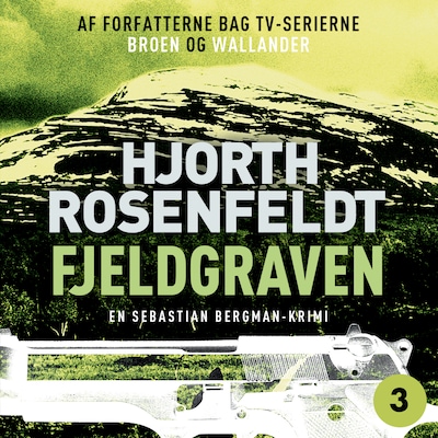 Fjeldgraven – omslag til lydbogen af Michael Hjorth, Hans Rosenfeldt