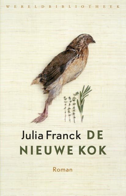 De nieuwe kok – omslag van het luisterboek van Julia Franck