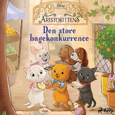 Aristokittens 2 - Den store bagekonkurrence – omslag til lydbogen af Disney