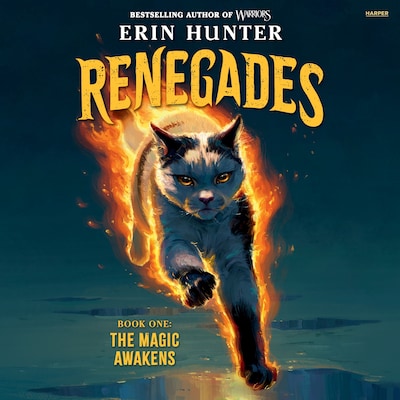 Renegades #1: The Magic Awakens – omslag til lydbogen af Erin Hunter