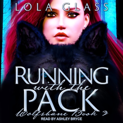 Running with the Pack – omslag til lydbogen af Lola Glass