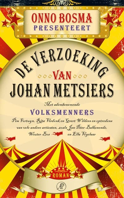 De verzoeking van Johan Metsiers – omslag van het luisterboek van Onno Bosma