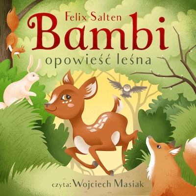 Bambi – okładka audiobooka, autor Felix Salten