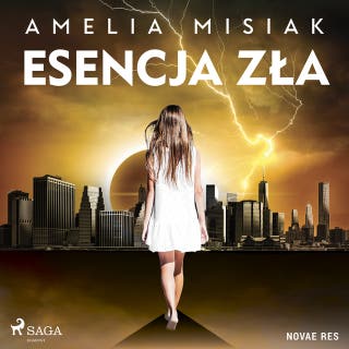 Esencja zła – okładka audiobooka, autor Amelia Misiak