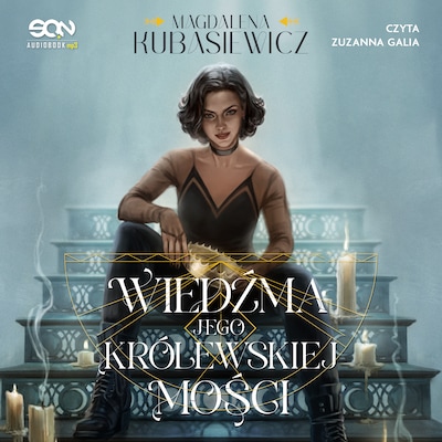 Wiedźma Jego Królewskiej Mości – okładka audiobooka, autor Magdalena Kubasiewicz