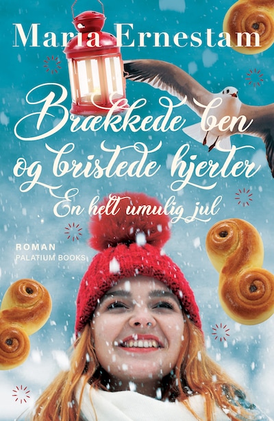 Brækkede ben & bristede hjerter – omslag til lydbogen af Maria Ernestam